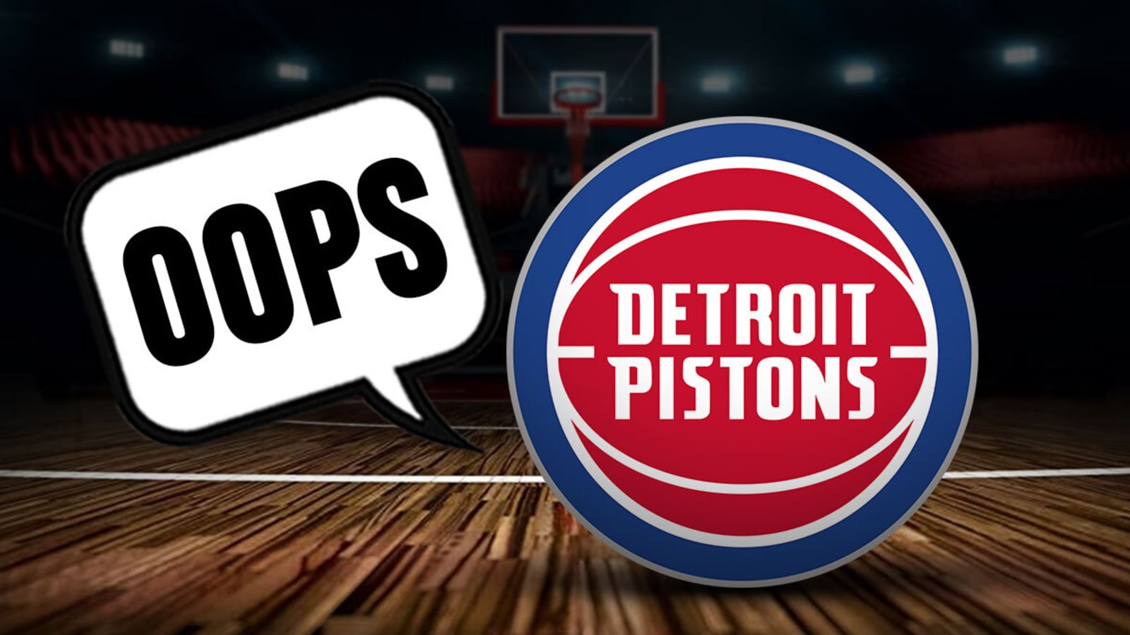 Pistons hit with technical over embarrassing Day 1 blunder