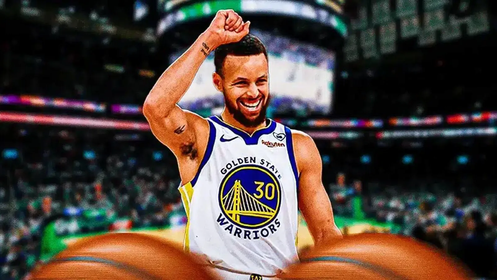 Warriors’ Stephen Curry, Novak Djokovic pull off awesome jersey-racket swap