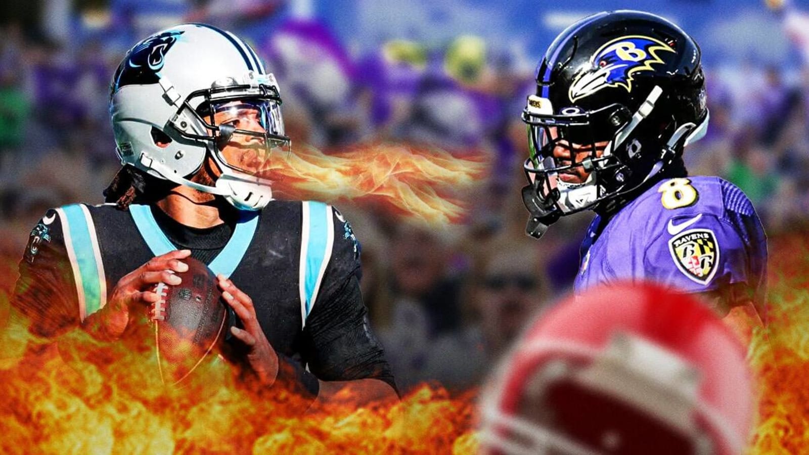 Cam Newton claims Ravens’ Lamar Jackson isn’t a QB WRs are dying to play with