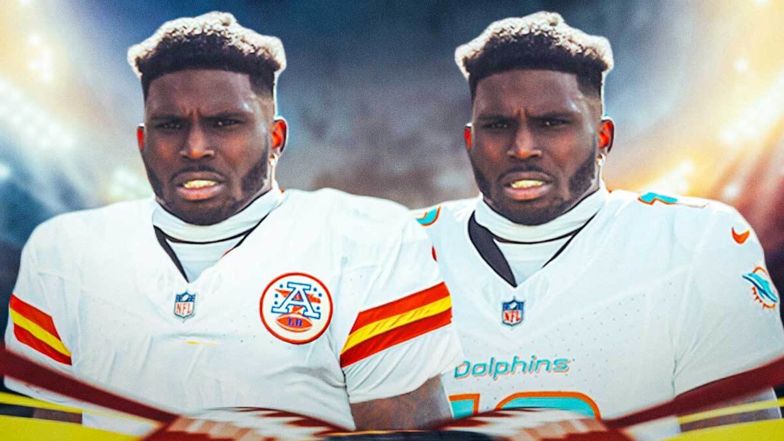 Dolphins’ Tyreek Hill responds to Chiefs trade speculation