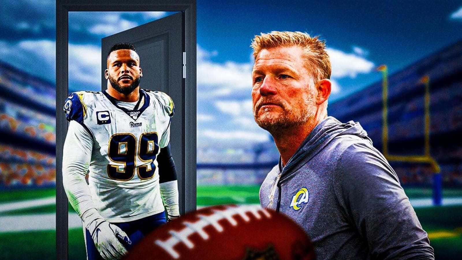 Rams GM Les Snead leaves door open for Aaron Donald return