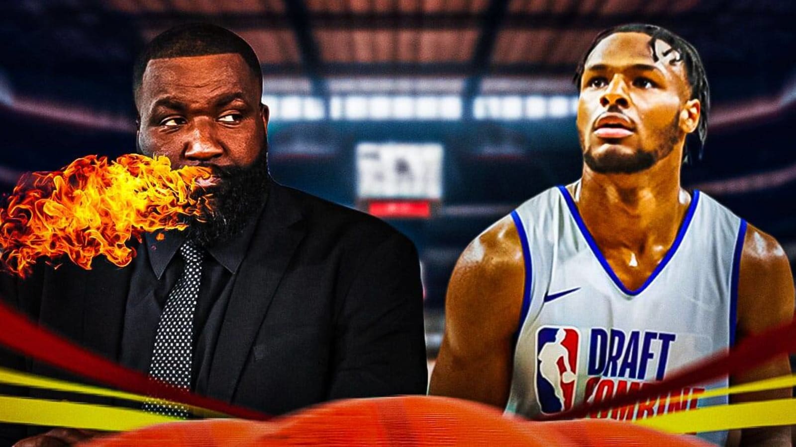 Kendrick Perkins goes on rant over Bronny James NBA Draft coverage