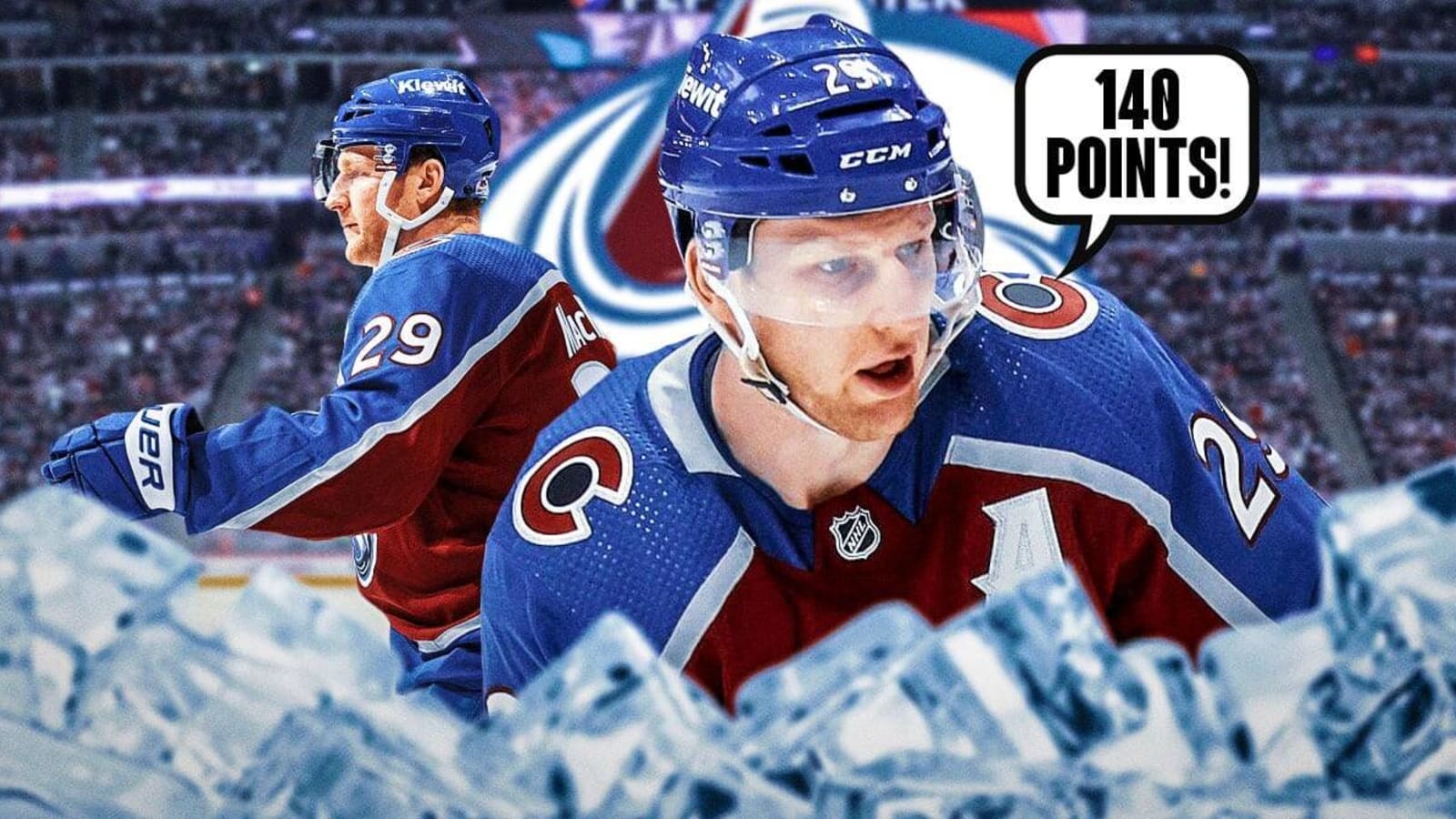 Nathan MacKinnon sets new Colorado Avalanche record amid wild start vs Oilers