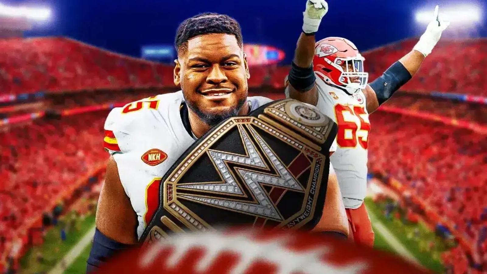 How Chiefs player used WWE belt to comfort fan during tragic Super Bowl parade shooting