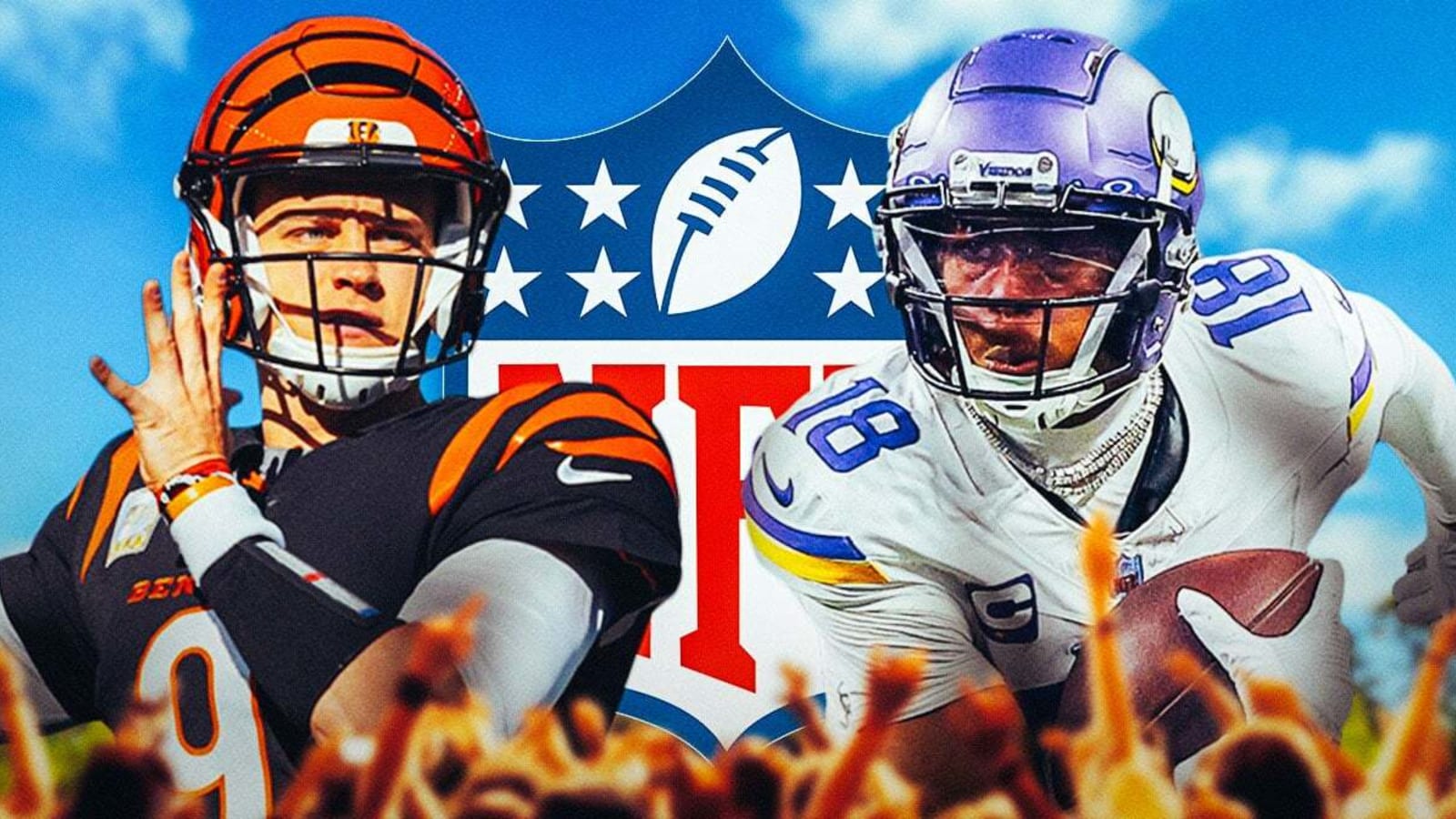 Joe Burrow, Justin Jefferson team up in Paris