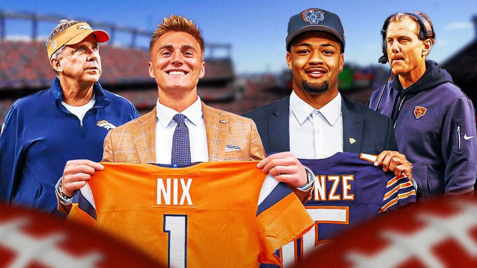  Broncos tried to make trade with Bears before taking Bo Nix