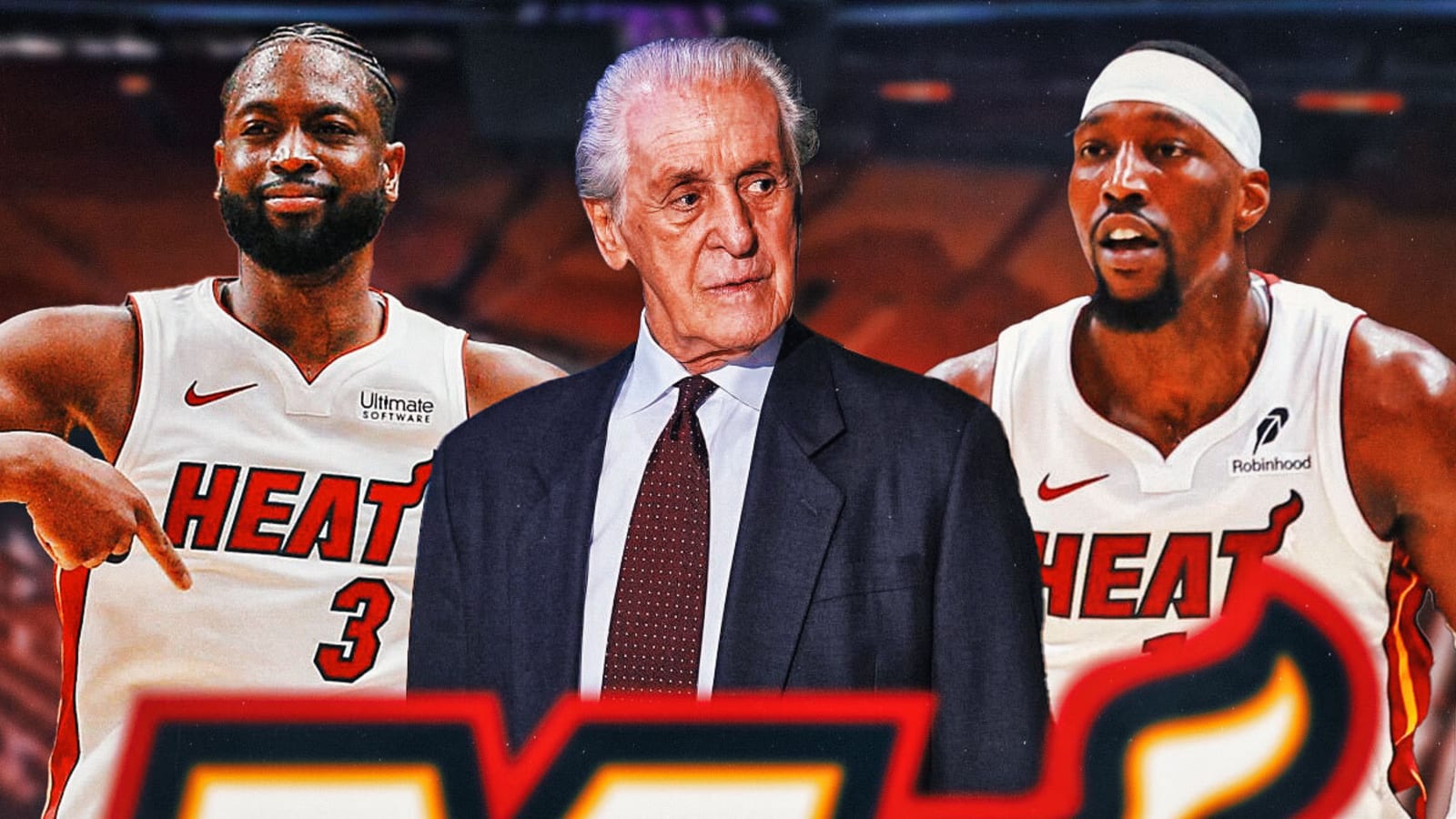 Pat Riley challenges Bam Adebayo to join Dwayne Wade in Heat immortality