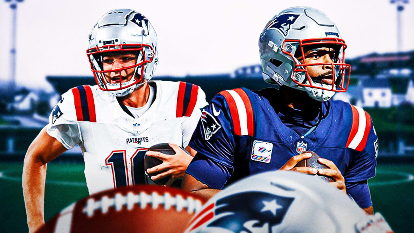 Patriots’ Drake Maye beats Jacoby Brissett in first start