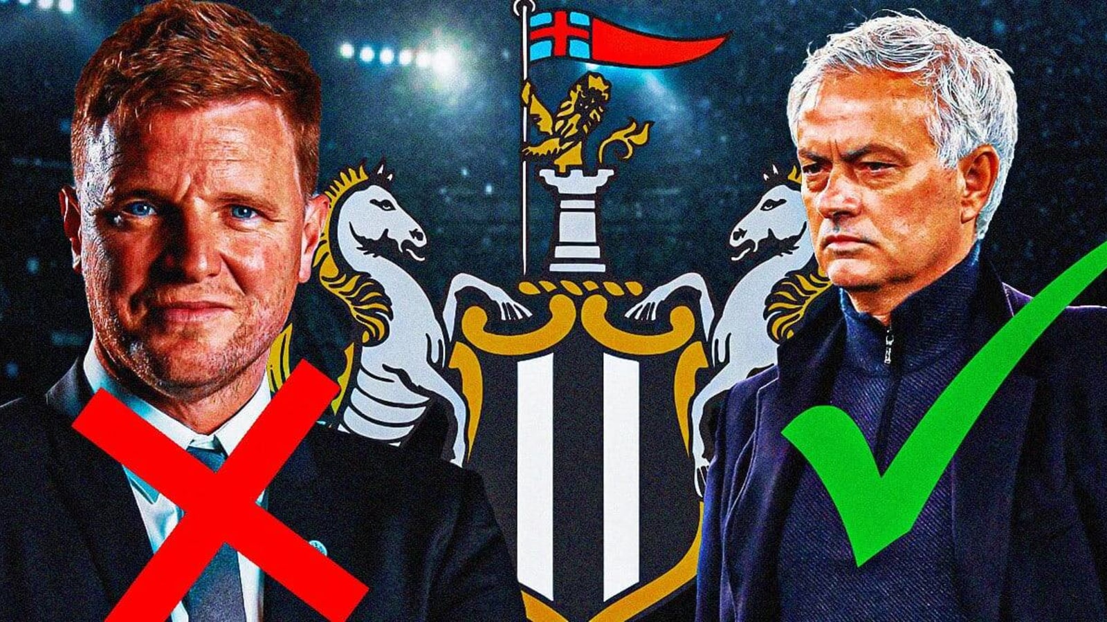 Rumor: Jose Mourinho tipped to replace Eddie Howe as Newcastle United manager