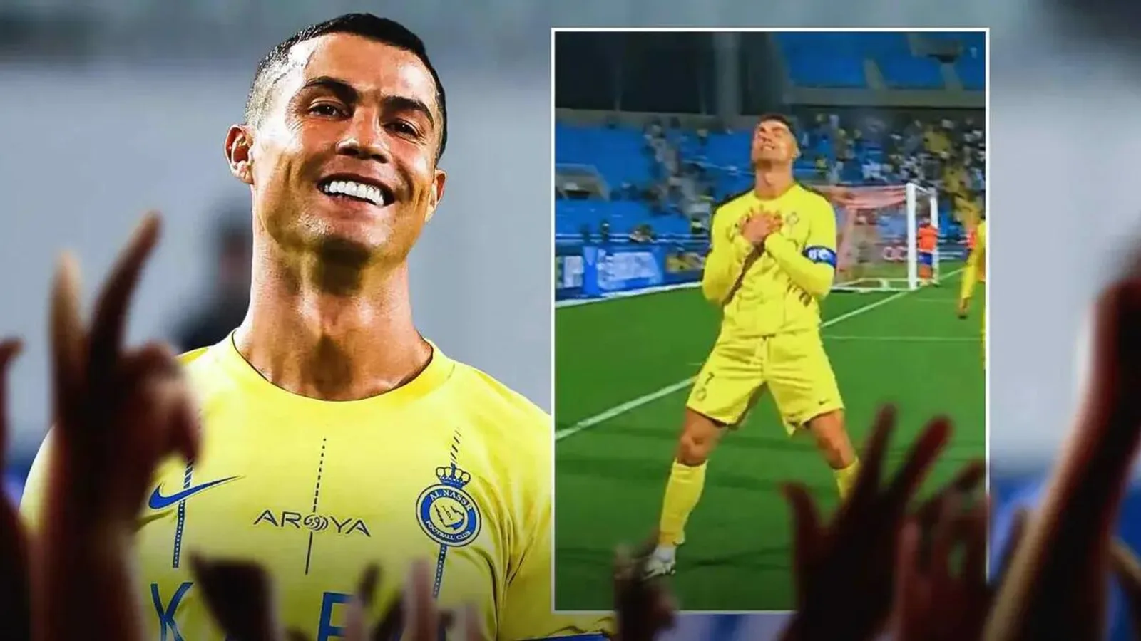 Cristiano Ronaldo introduces new celebration in 2024 after scoring for Al Nassr