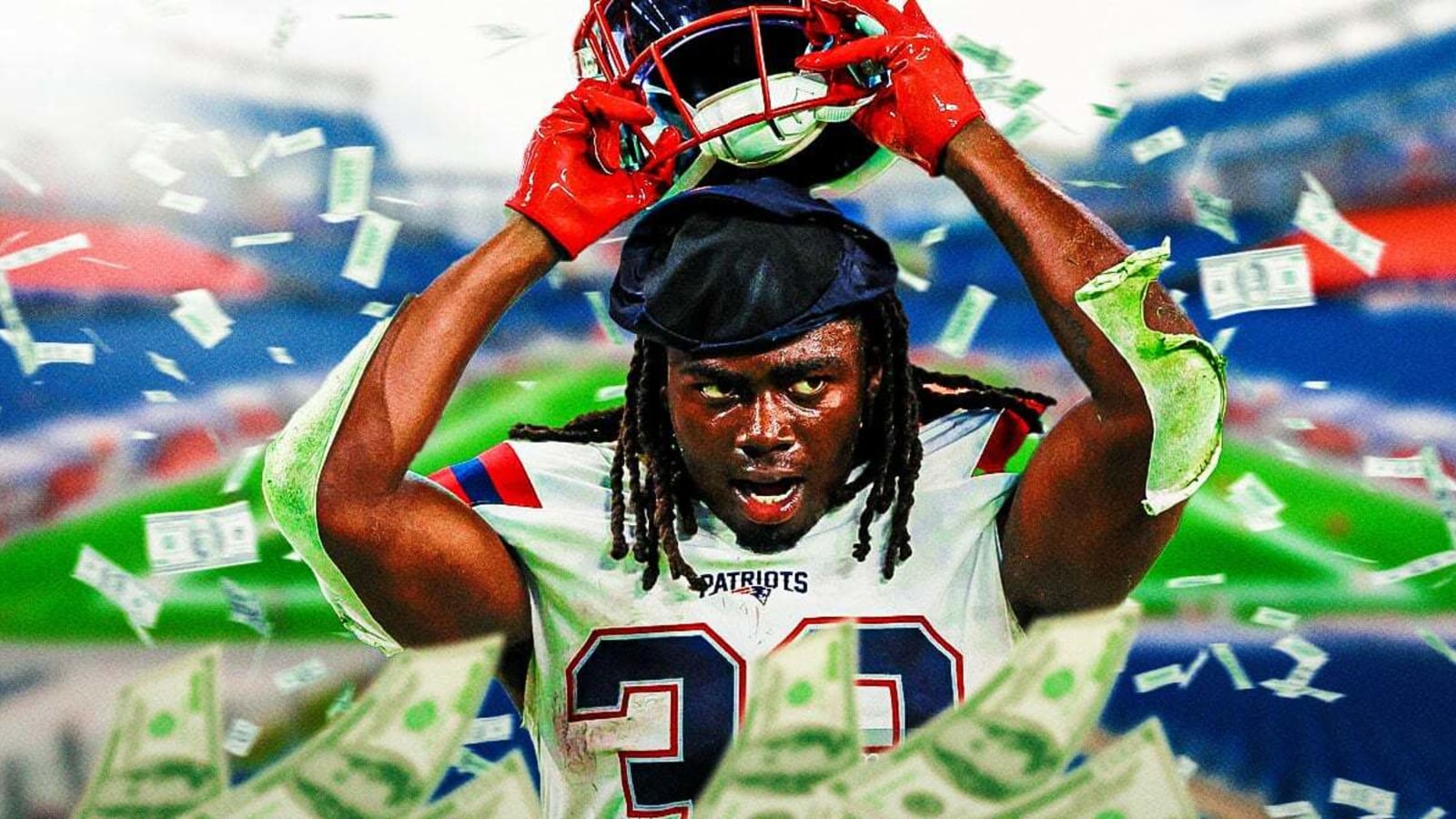 Patriots’ Rhamondre Stevenson agrees to $36 million contract extension