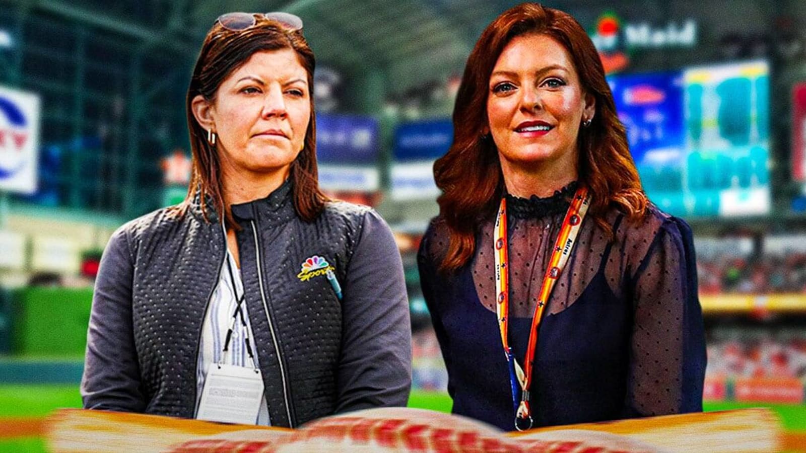 Astros, Athletics make history with female announcers
