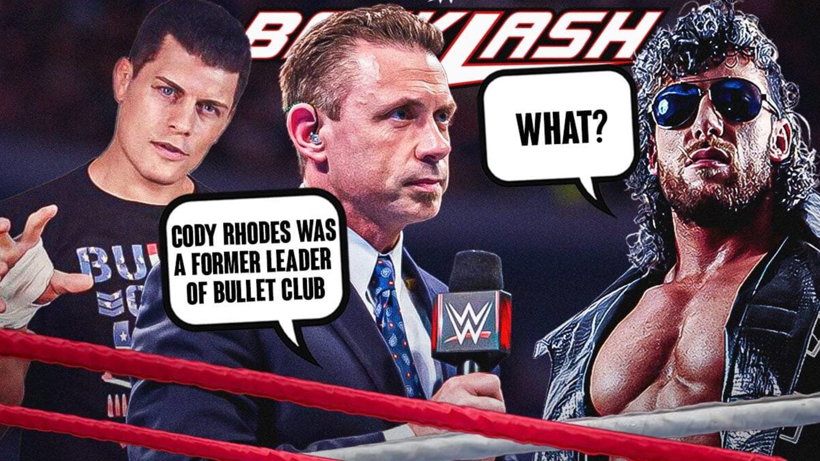 No Michael Cole, Cody Rhodes is not a former leader of Bullet Club