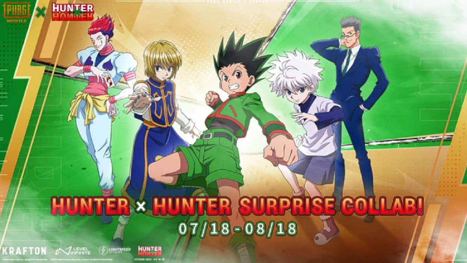 PUBG MOBILE Drops Hunter x Hunter Collab