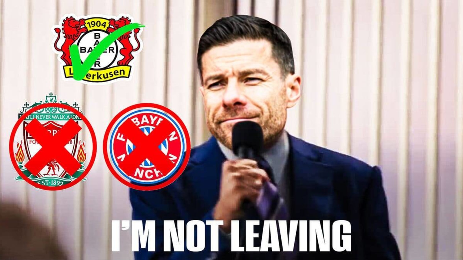 Xabi Alonso officially snubs Liverpool and Bayern Munich to stay at Bayer Leverkusen