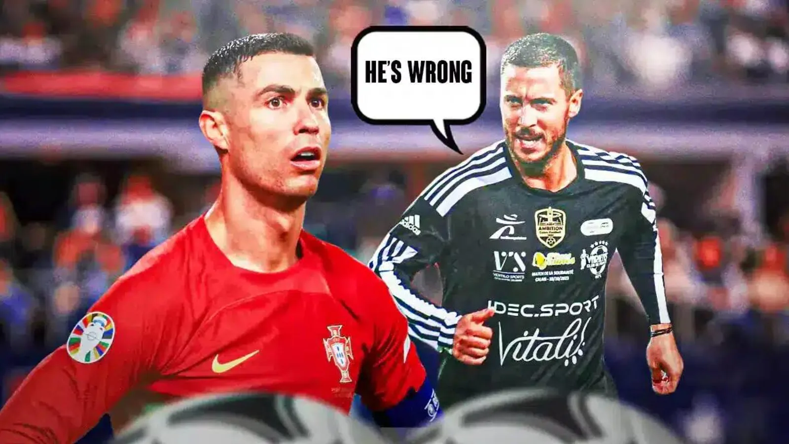 Cristiano Ronaldo slammed by Eden Hazard on his Saudi Pro League stance