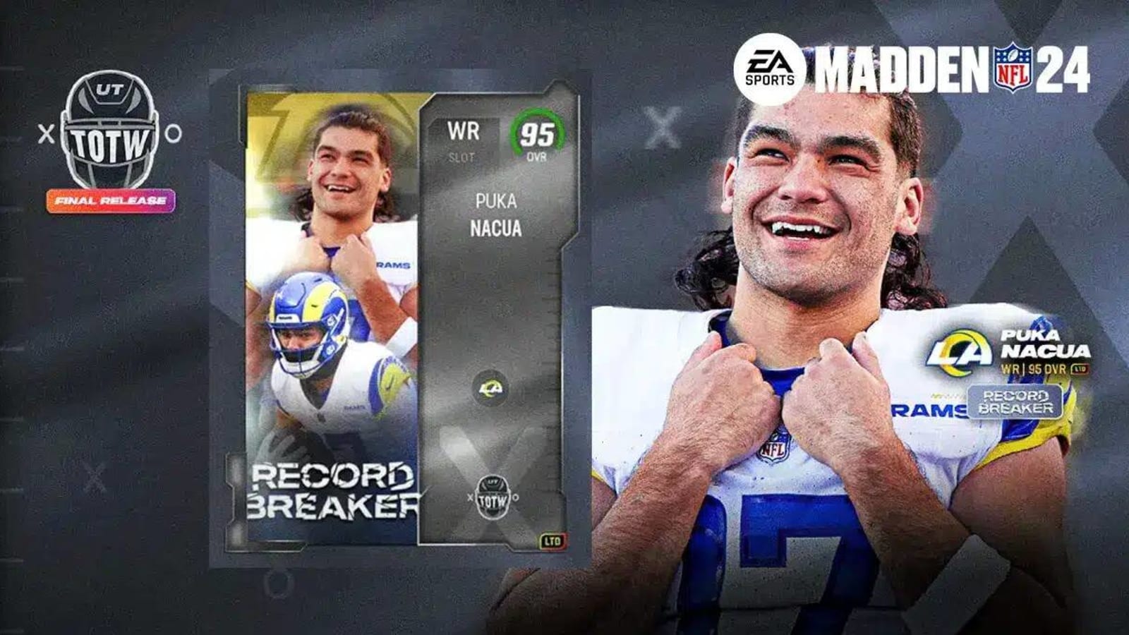 Madden 24 Adds Puka Nacua MUT Item After Epic Playoff Debut