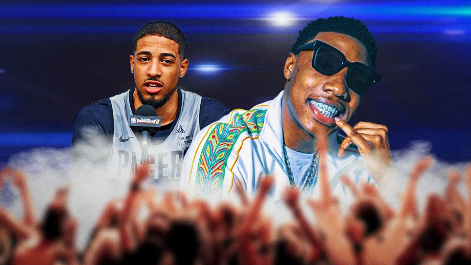 Pacers’ Tyrese Haliburton is geeked up after Rob49 name drop on WTHELLY