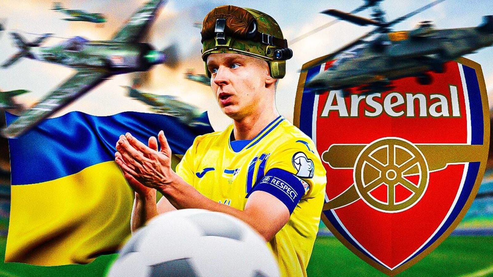 Arsenal star Oleksandr Zinchenko talks on joining war in Ukraine
