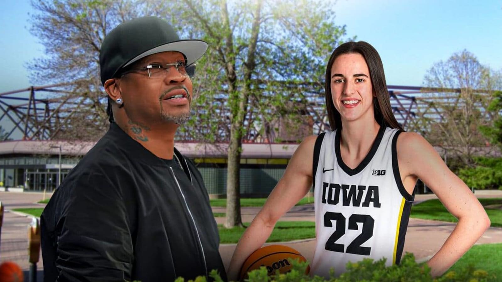Allen Iverson's has beautiful message for Iowa's Caitlin Clark ahead of NCAA Tournament