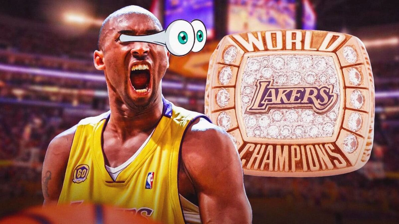 Kobe Bryant’s first ever Lakers championship ring up for auction, but there’s a catch