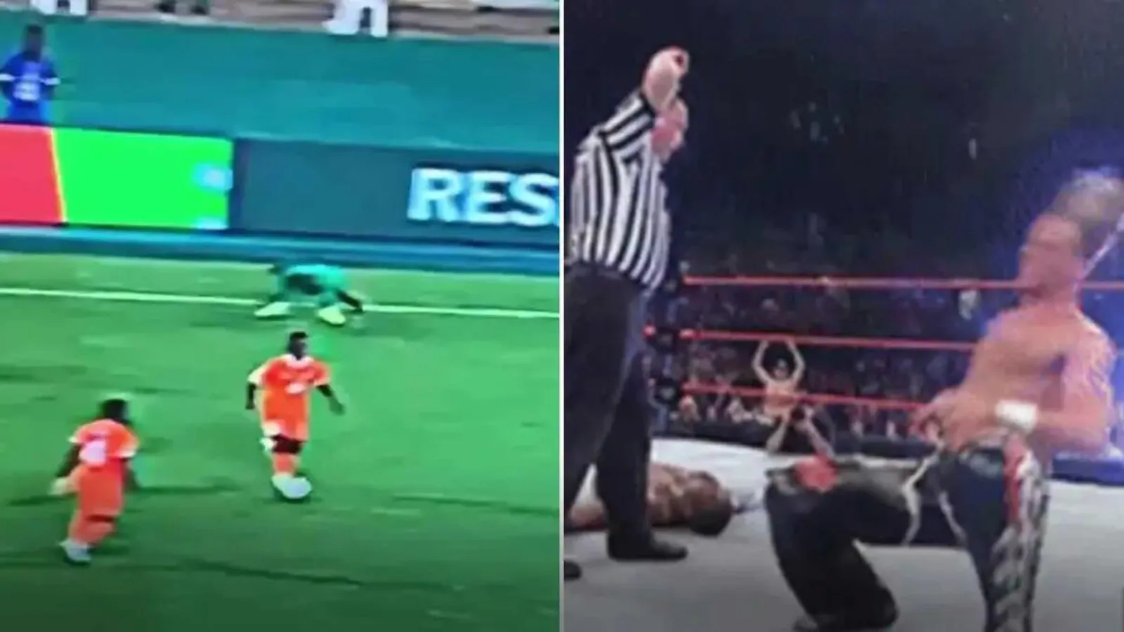 Senegal player turns into Shawn Michaels during AFCON tie