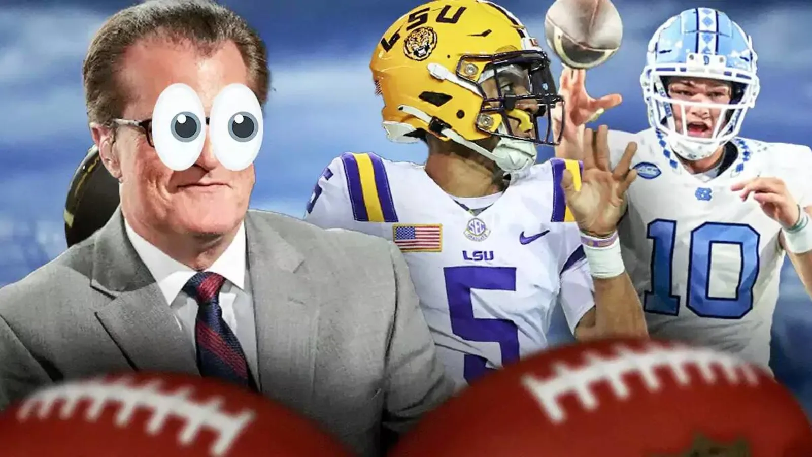 Jayden Daniels over Drake Maye in NFL Draft gets interesting Mel Kiper