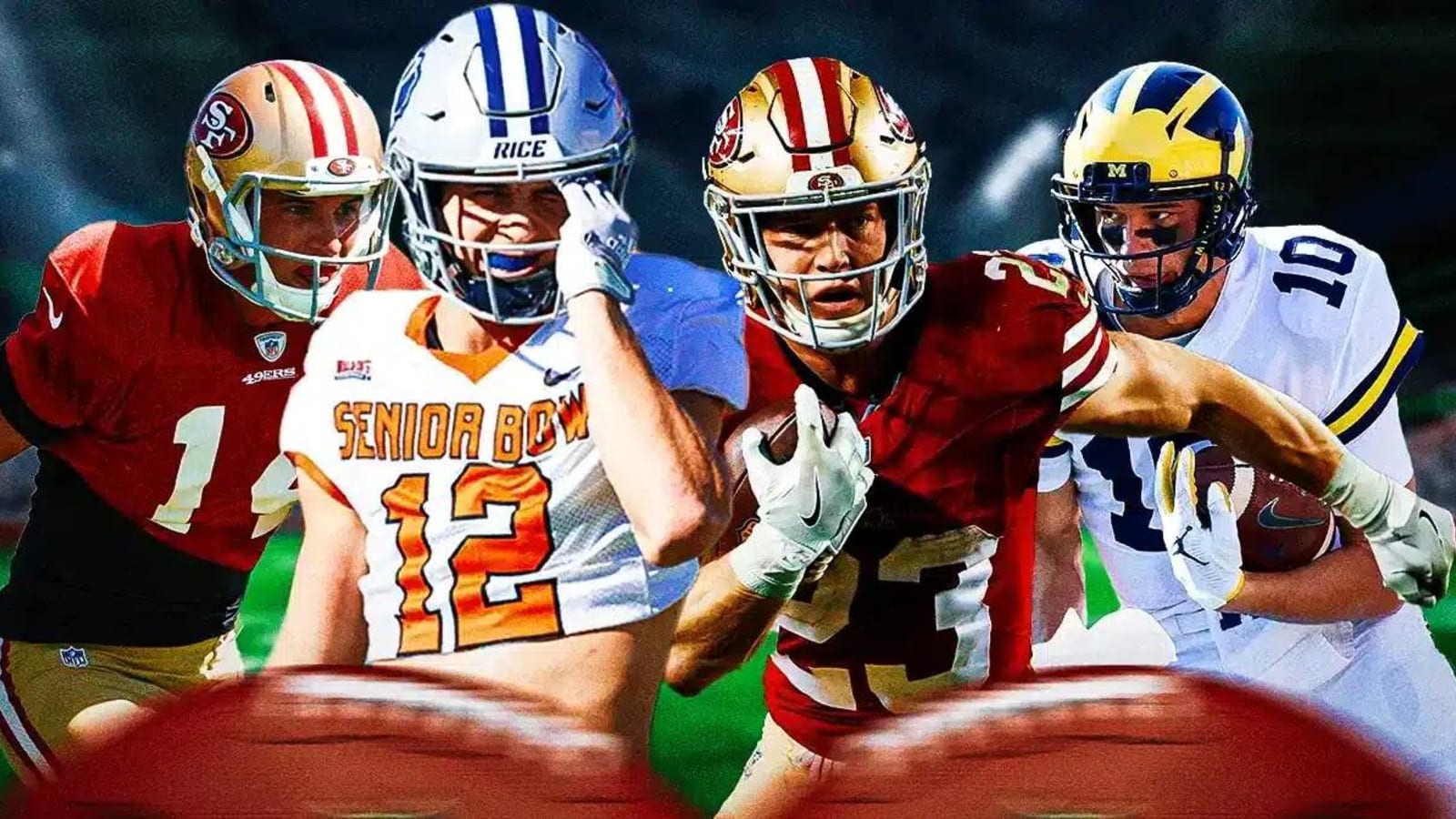 Christian McCaffrey’s brothers Max, Dylan and Luke McCaffrey