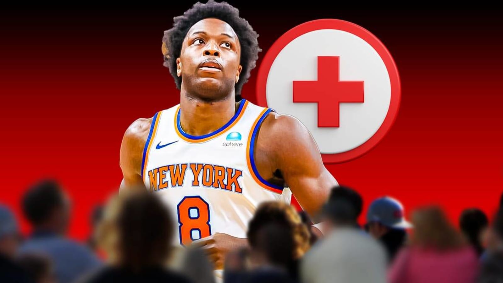 Knicks’ OG Anunoby hits the locker room in Game 2 vs Pacers amid injury scare