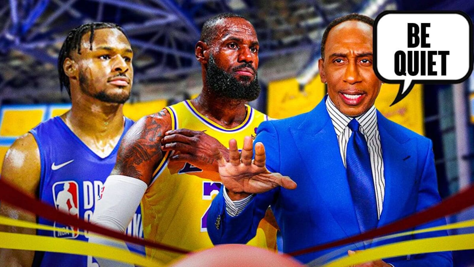 Kendrick Perkins, Stephen A Smith’s harsh message to Lakers star LeBron James about Bronny James NBA hopes