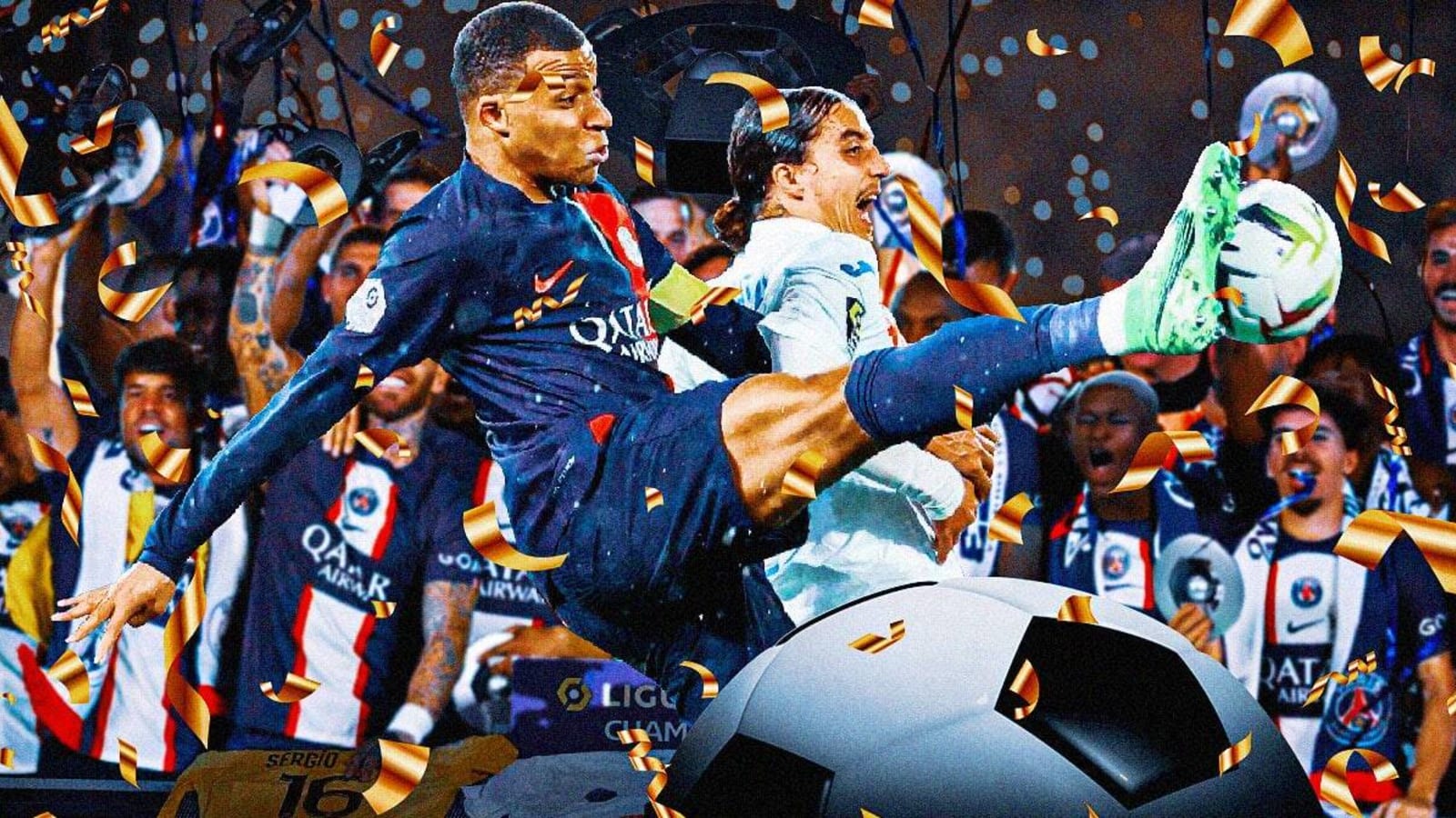 Kylian Mbappe wins third consecutive Ligue 1 title with PSG