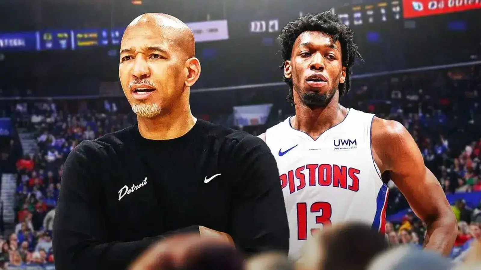 Pistons’ Monty Williams opens up about James Wiseman’s value after near double-double vs Lakers