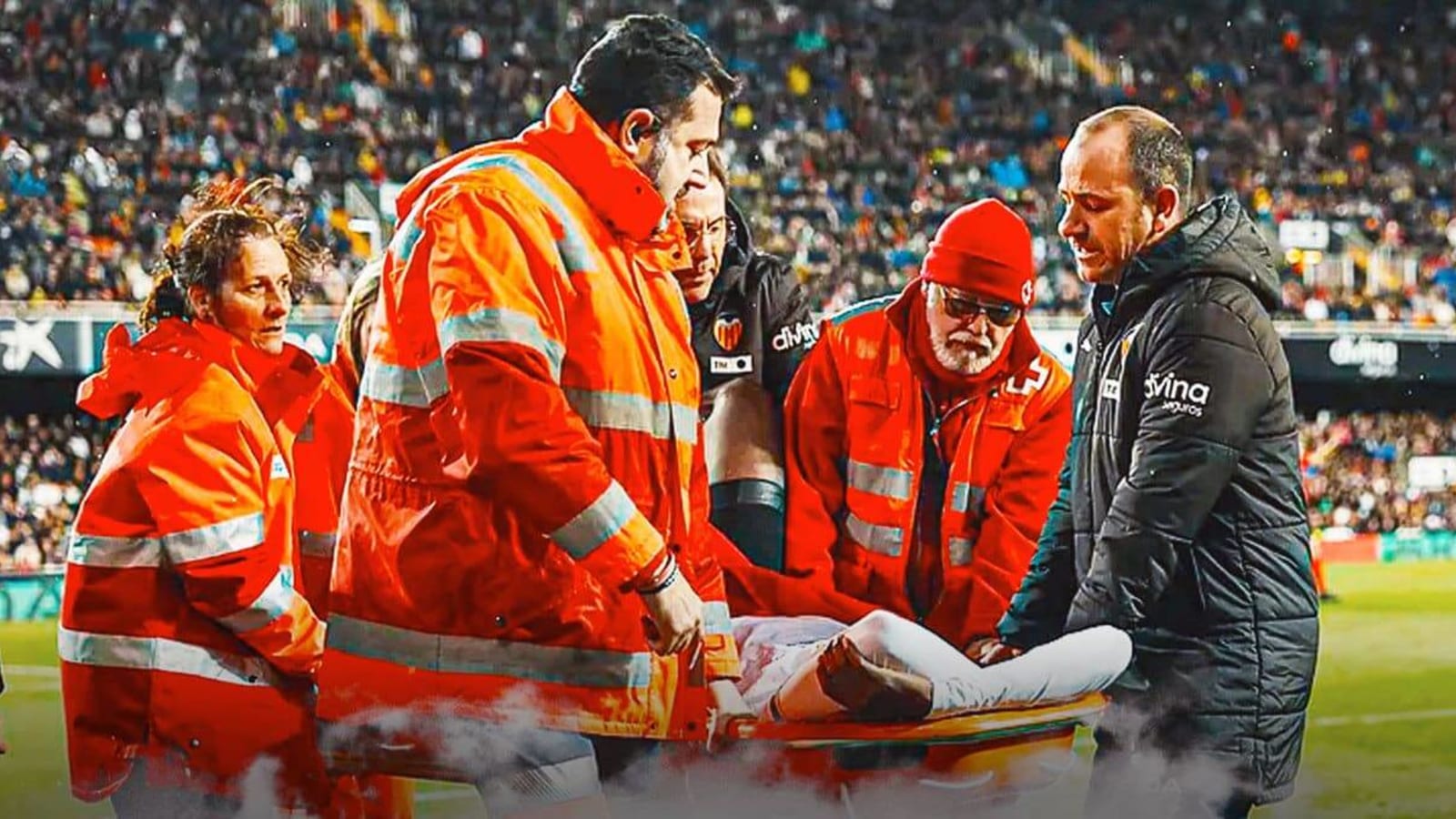 La Liga star may not be able to walk again after a career-threatening injury aged 27