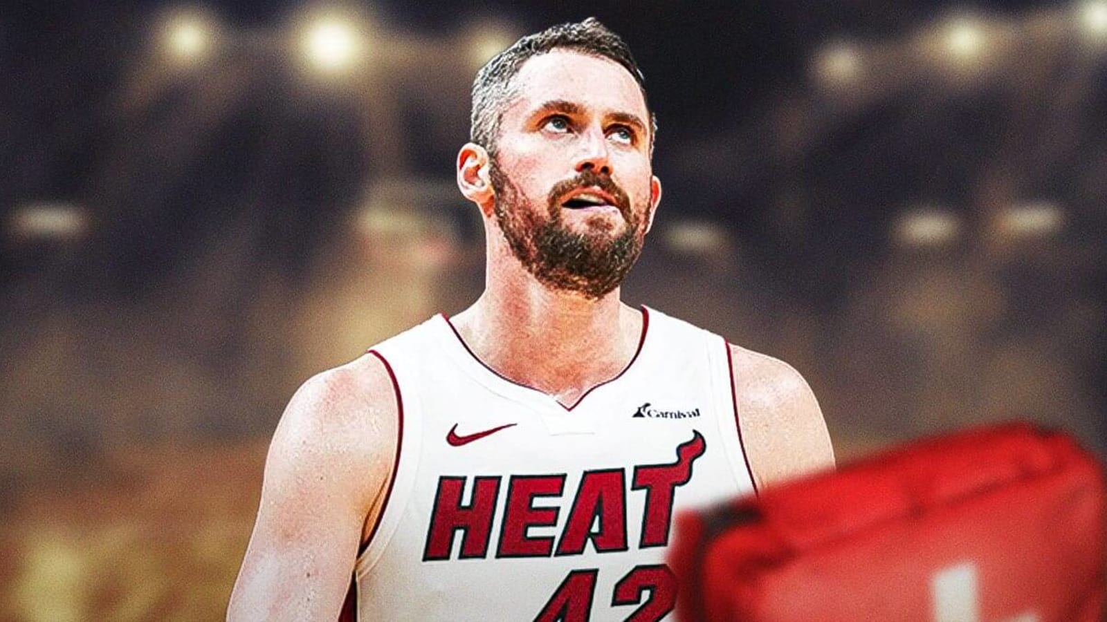 Heat’s Kevin Love ruled out after picking up arm contusion in final regular season game