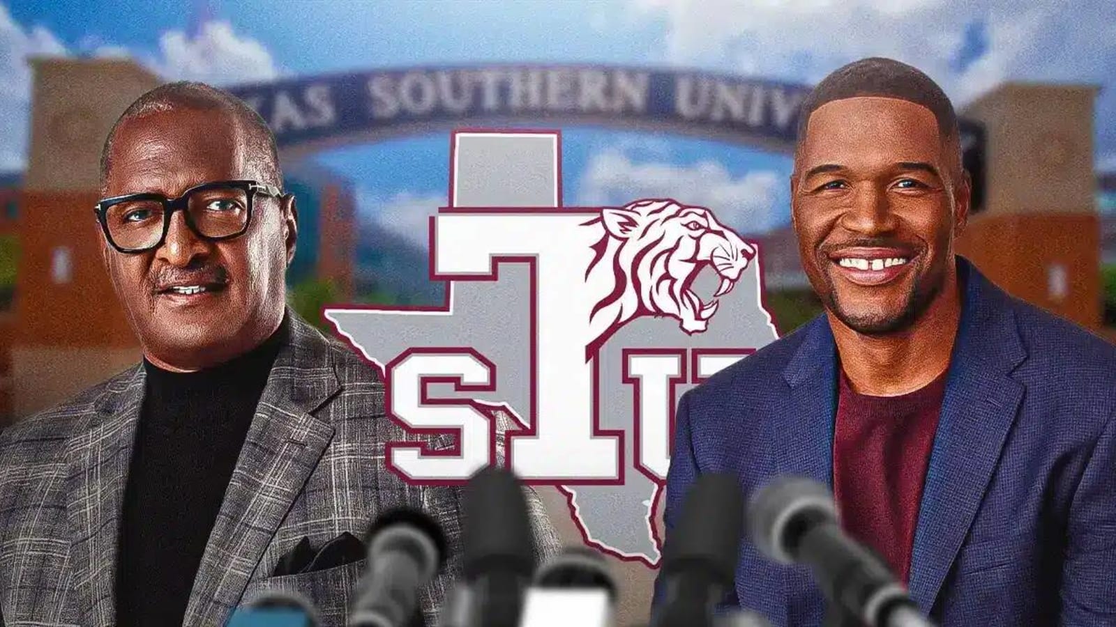 Texas Southern search committee features Michael Strahan, Matthew Knowles