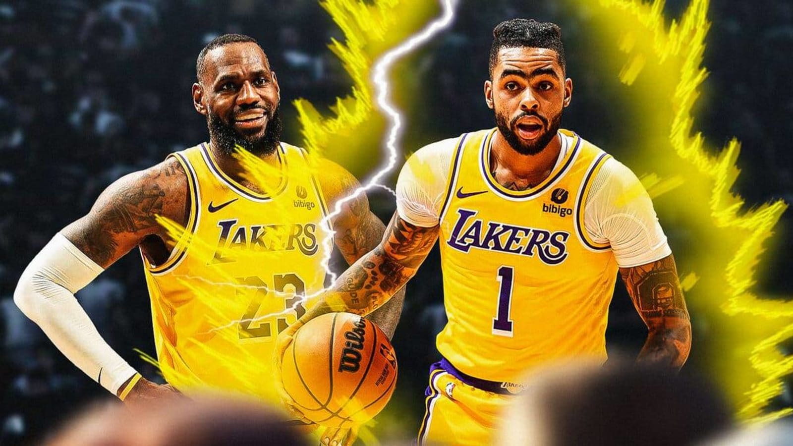 Lebron james on sale signed lakers jersey
