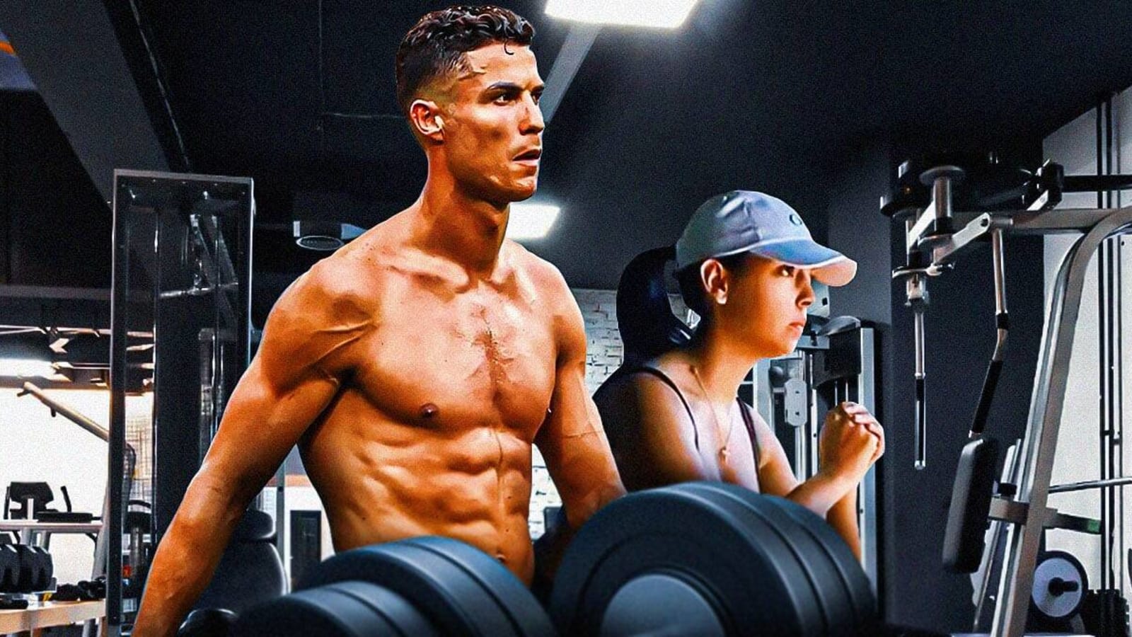 Cristiano Ronaldo’s partner Georgina Rodriguez hits the gym with their twins