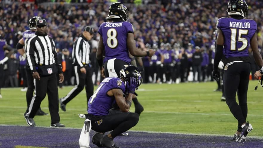 Ravens’ budding star still thinks about the big mistake that he made against the Chiefs in the AFC Championship