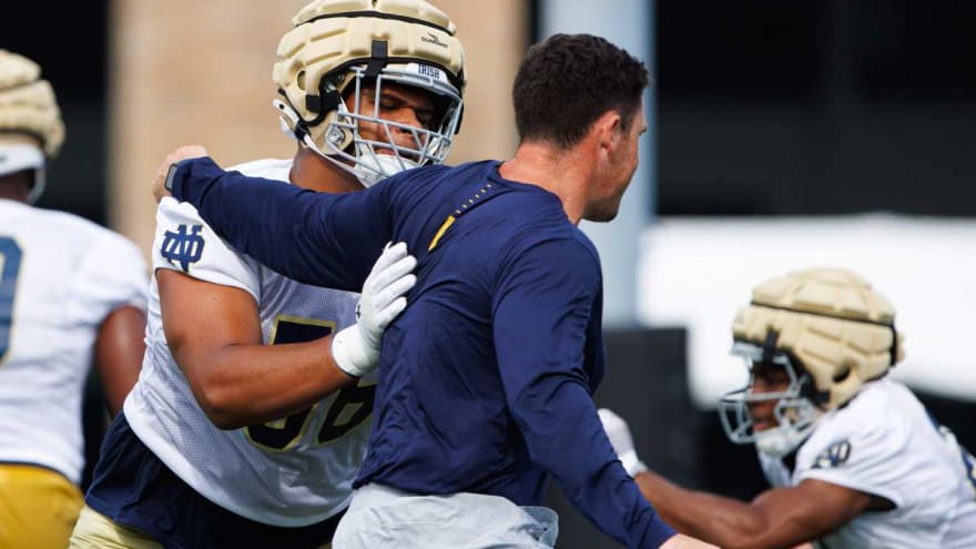 How the Charles Jagusah injury may have completely altered the Notre Dame plans for one player in particular
