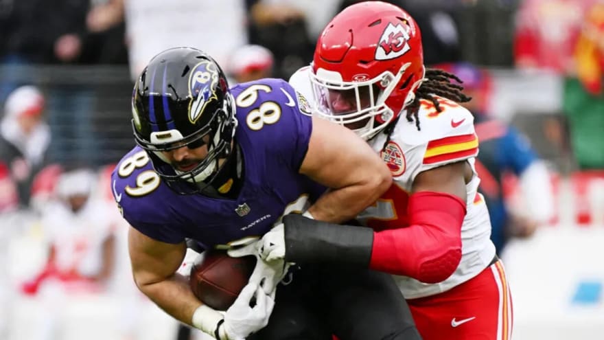 Ravens’ Mark Andrews confirms a suspicion about the AFC Championship game against the Chiefs