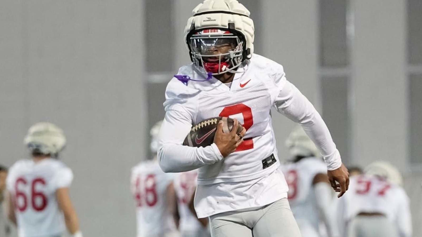 Ryan Day provides brief update that Ohio State S Caleb Downs is dealing with a ‘nagging injury’