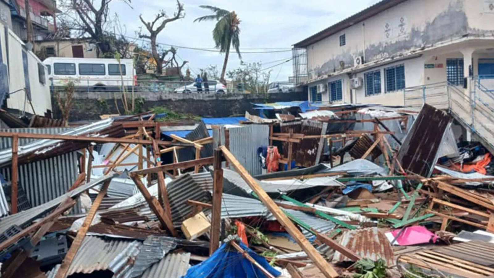 Indian Ocean Islands of Mayotte Devastated by Cyclone Chida