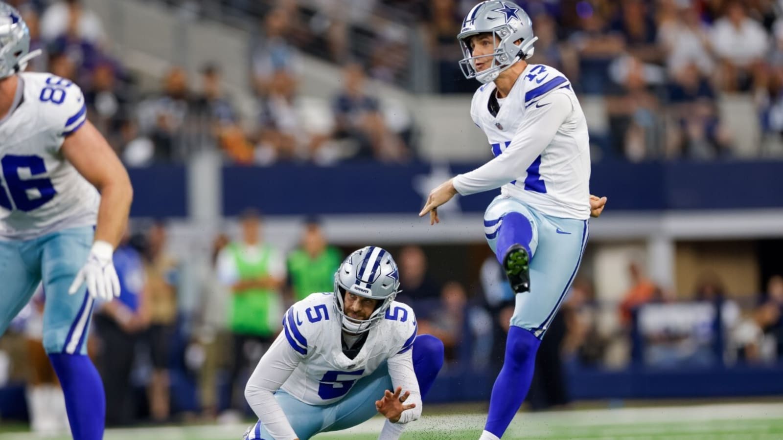 Cowboys Make Historic Brandon Aubrey Announcement During Commanders Game