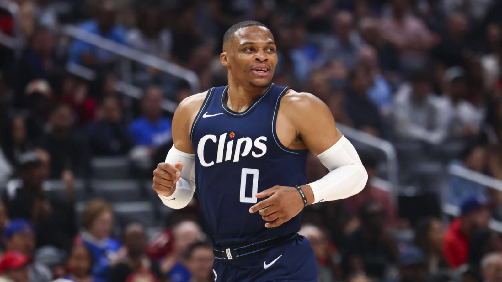Russell Westbrook Was Not Happy After Losing His Starting Spot To James Harden