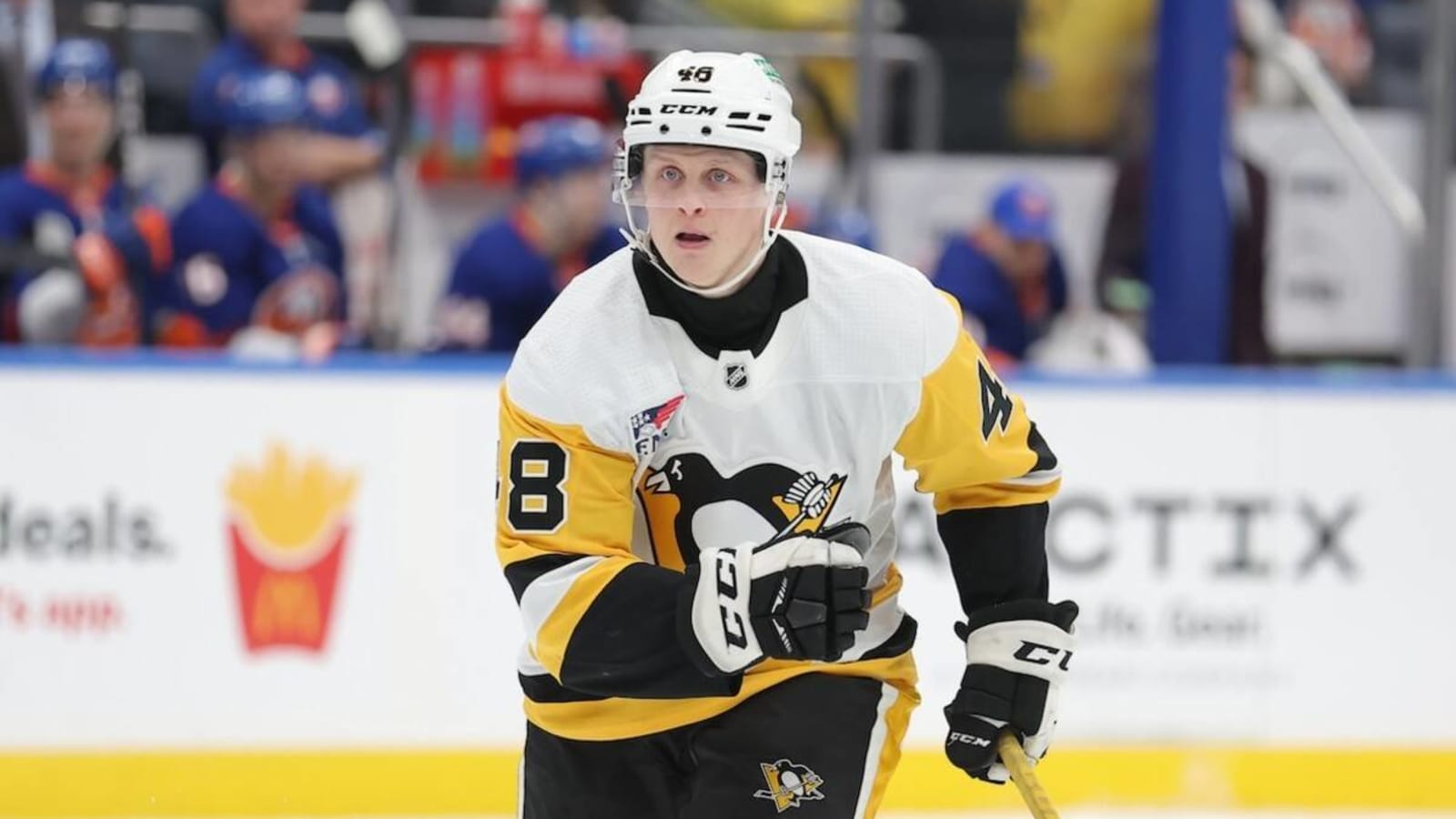 Valtteri Puustinen Odd Man Out on Penguins Right Side