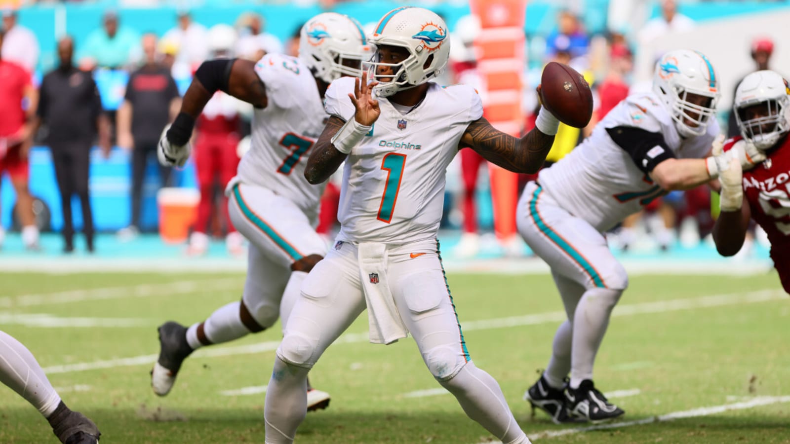 Tua Tagovailoa showed in one moment what every Miami Dolphins wanted to see in return