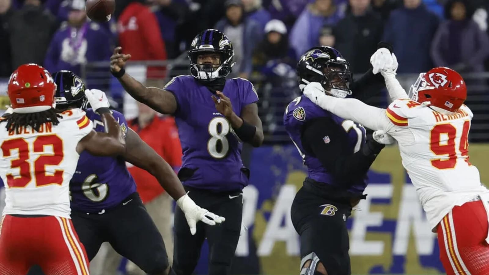 Oddsmakers are not showing early-season belief in the Baltimore Ravens getting the job done against the Chiefs