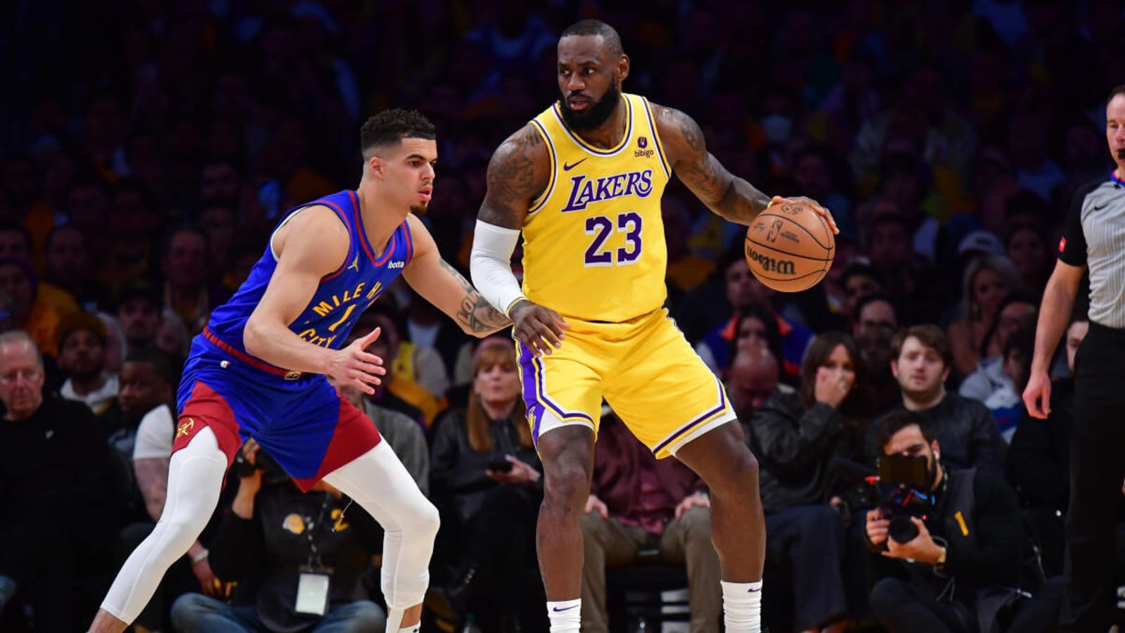 LeBron James left wowed over how well Michael Porter Jr. played in Lakers-Nuggets series