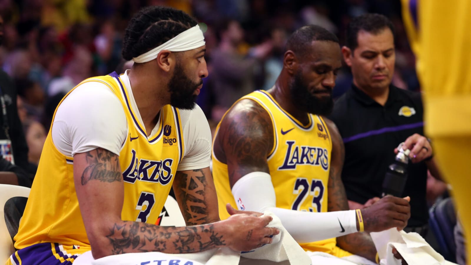 Lebron on anthony davis trade shop