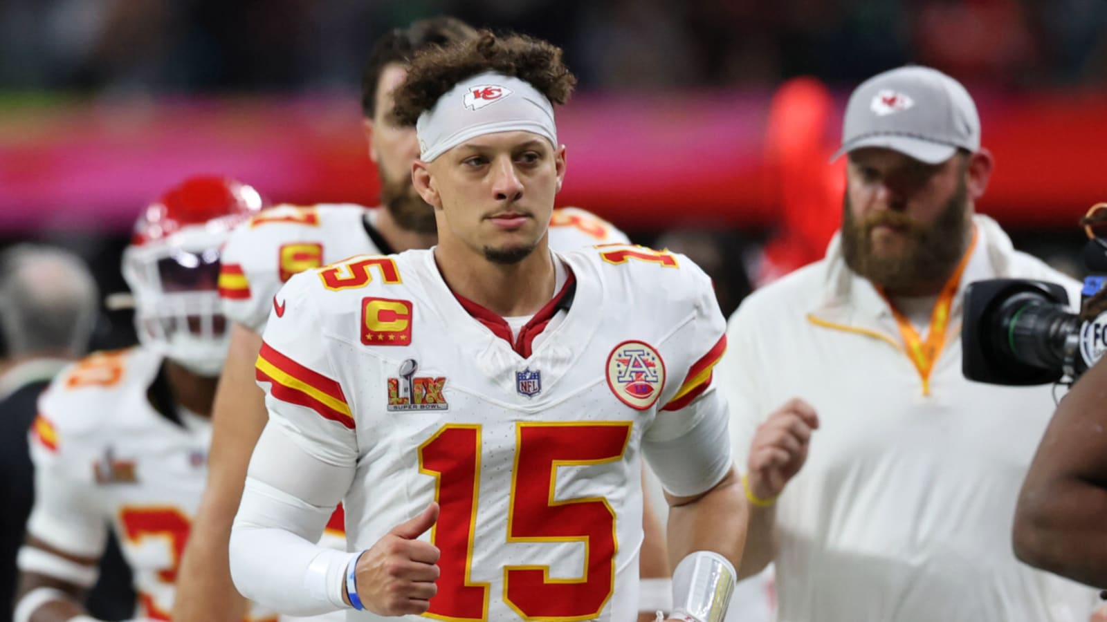 Patrick Mahomes' demeanor after Super Bowl loss revealed